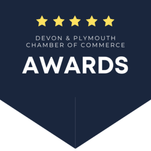 The Devon and Plymouth Chamber of Commerce Awards Banner