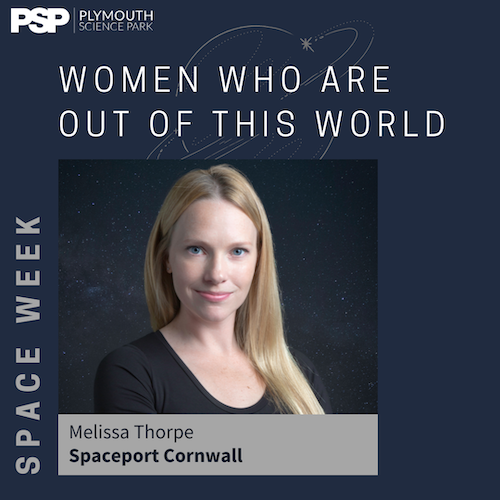 Women who are out of this world: Melissa Thorpe, Head of Spaceport Cornwall